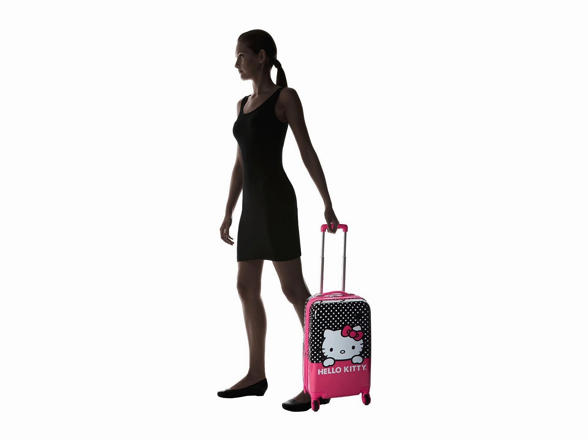 Heys America Unisex Hello Kitty 21" Spinner & Beauty Case Pink One Size