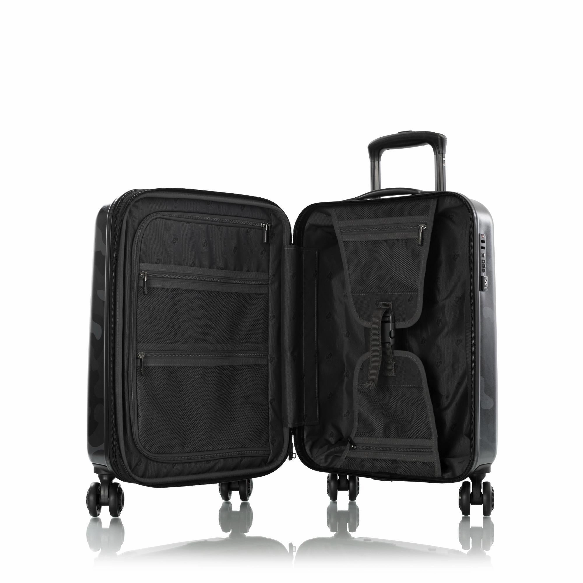 Heys Black Camo 21" Carry On Spinner