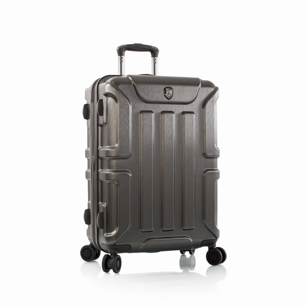 Heys Commander Polycarbonate Durable Expandale Spinner Luggage set with TSA locks