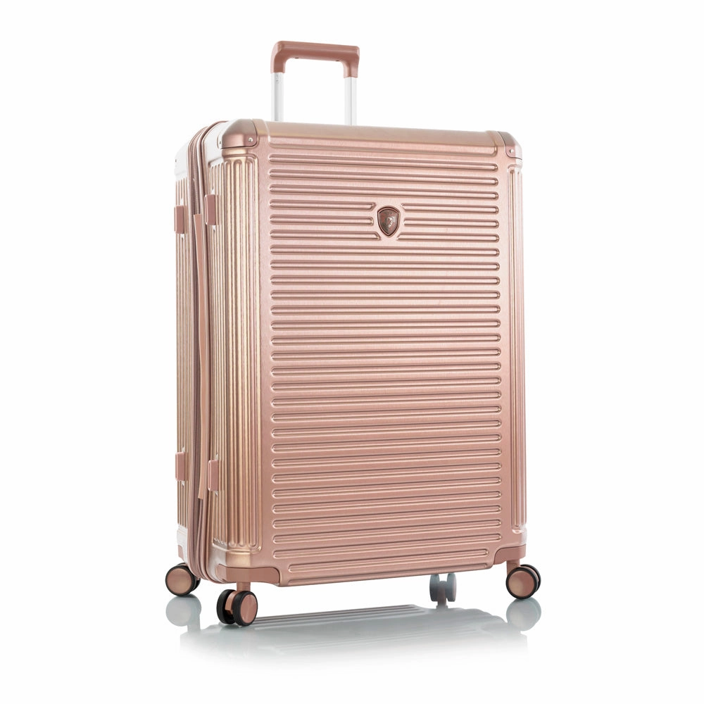 Heys Edge Polycarbonate Expandable Spinner Large Luggage with TSA lock