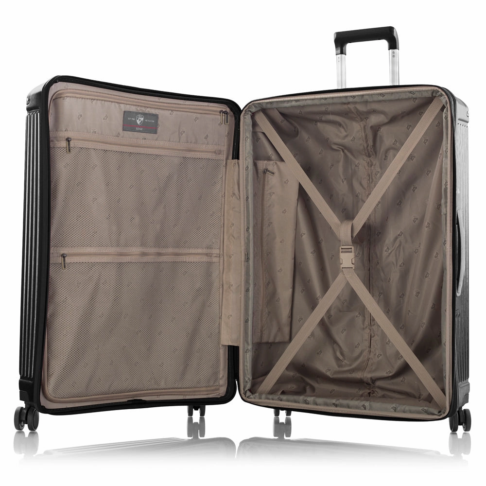 Heys Edge Polycarbonate Expandable Spinner Large Luggage with TSA lock