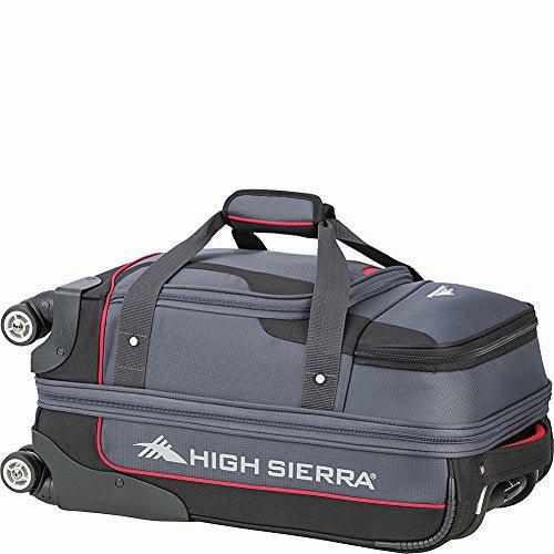 High Sierra Cermak 21" Carry-On Spinner (Mercury/Black/Crimson)