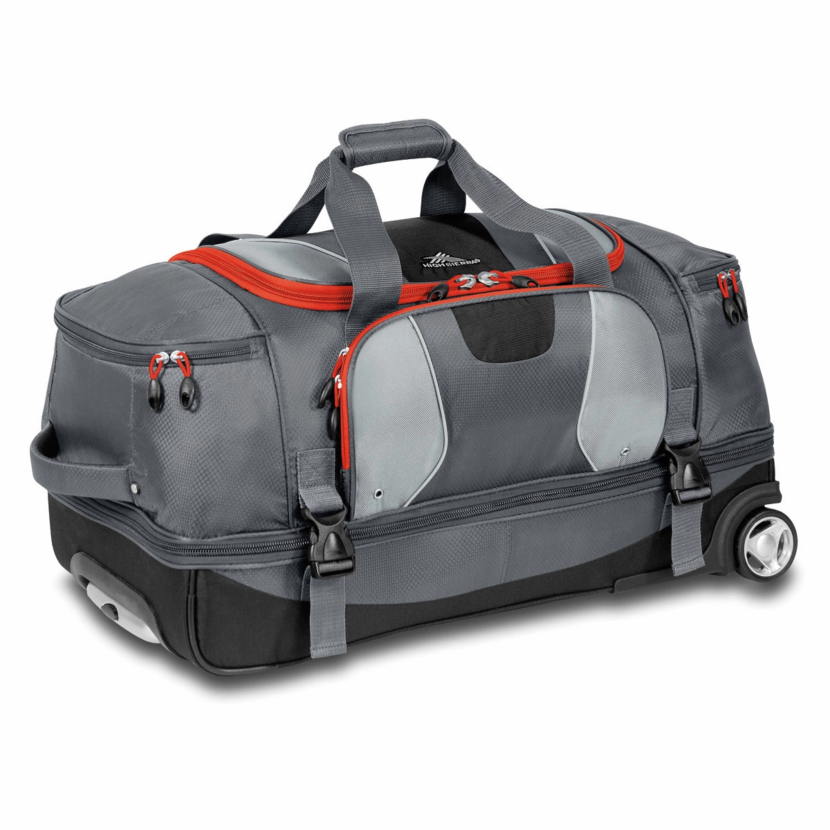High Sierra Exceed 28In Drop-Bottom Wheeled Duffel