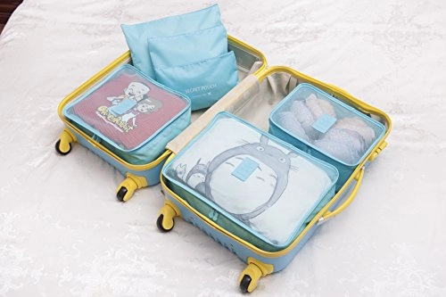 Homee Breathable Packing Cube Travel Luggage Organizers