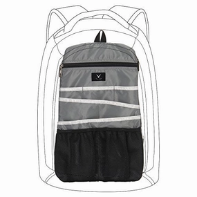 Hynes Eagle Universal Backpack Insert Organizer Travel Bag Slip Gadget Organization Kit Ashy
