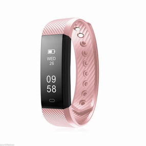 Id115Hr Bluetooth Smart Bracelet The Fitness Tracker Heart Rate Monitor