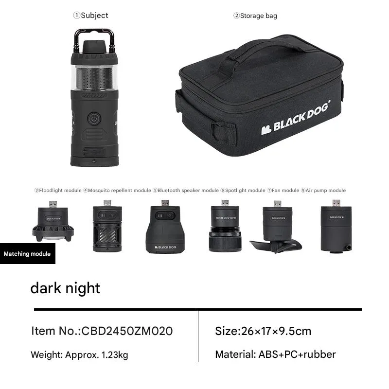 The latest selection of Innovative Blackdog Multifunctional Machine Module camping lights BLACKDOG  LOVORK Co-branded |Sale Up To 70% Off cheap sale, we have many latest Items on sale.