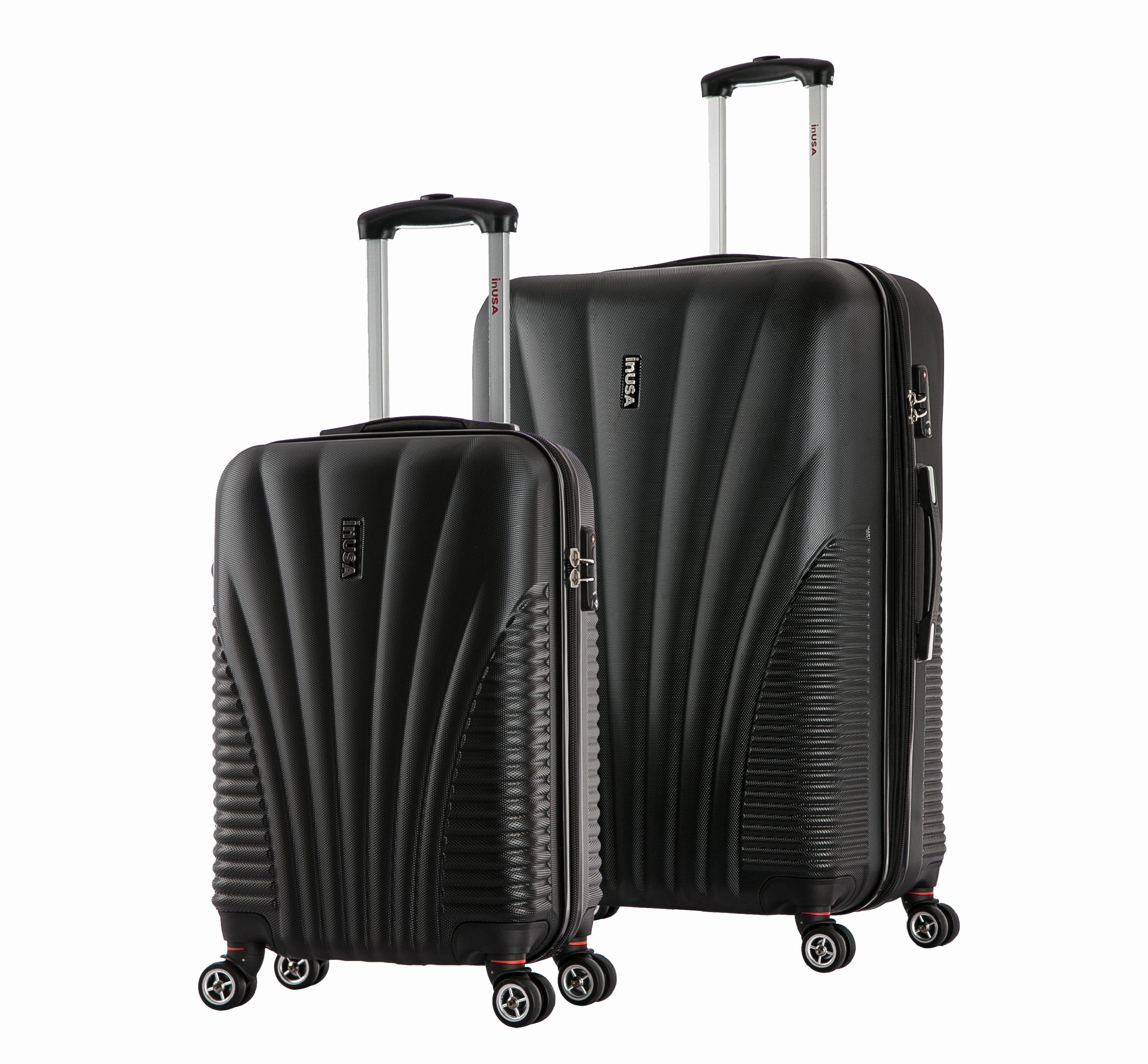 inUSA Chicago 2 Piece Set (21"/25") 4-Wheel Luggage Sets