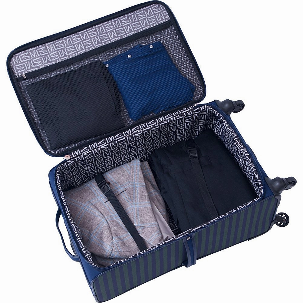 Isaac Mizrahi Ingram DLX 4-Wheeled Spinner Softside Travel Luggage