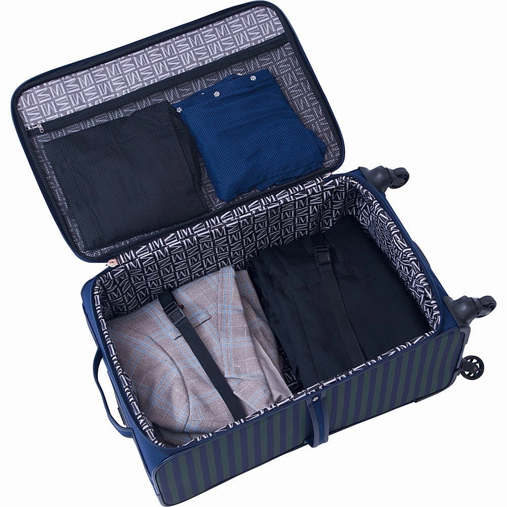 Isaac Mizrahi Ingram DLX 4-Wheeled Spinner Softside Travel Luggage