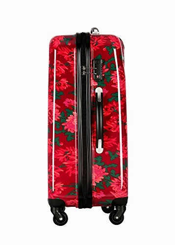 Isaac Mizrahi Irwin 2 22" Hardside Carry-On Spinner Luggage (Berry)
