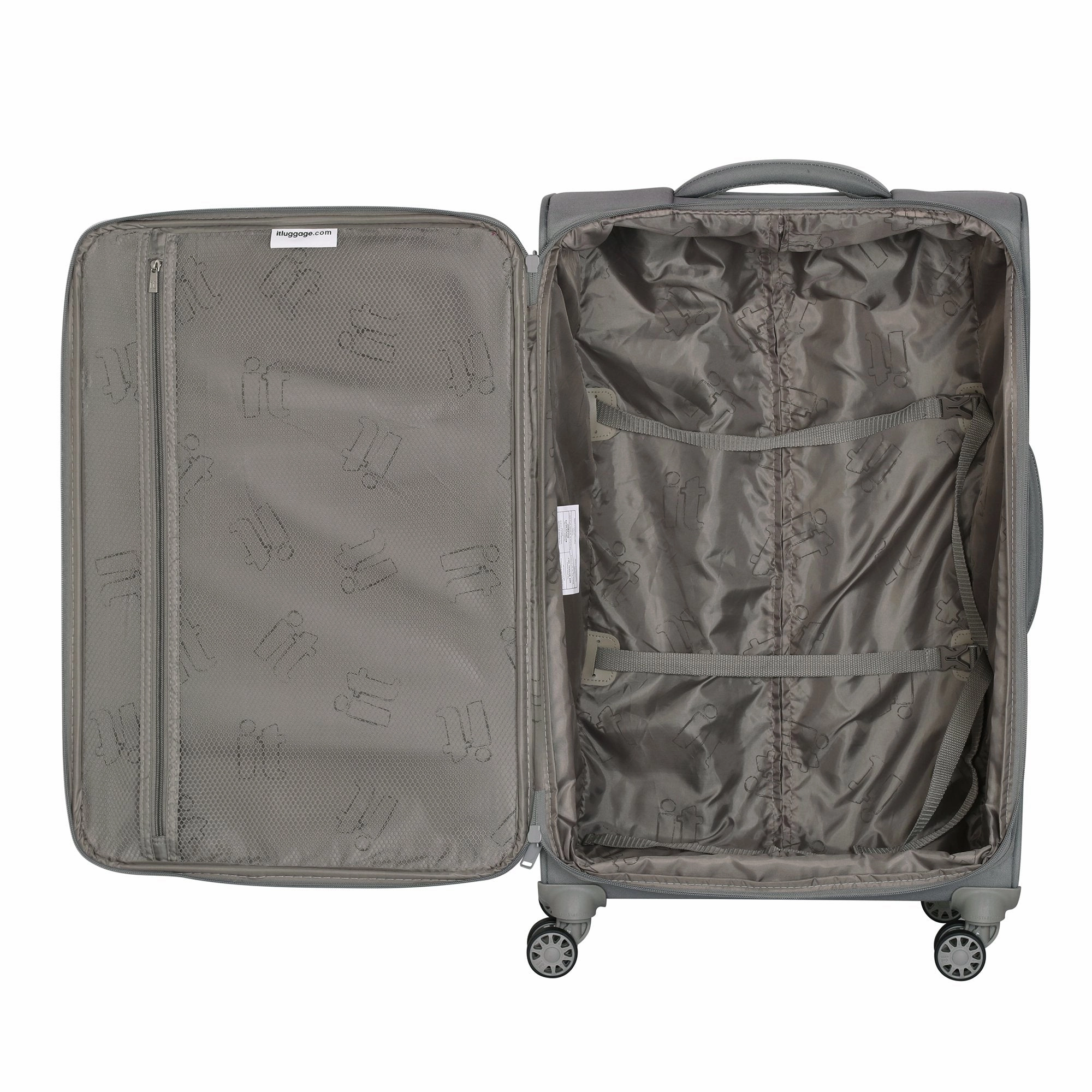 it luggage 21.5" Quilte Lightweight Carry-on, Burnt Brick