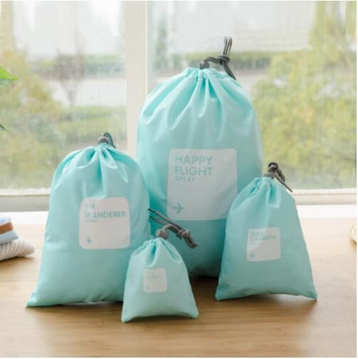 IUX 4pcs/lot Set Travel Accessories Men and Women Clothes Classified Organizers Packing Bags
