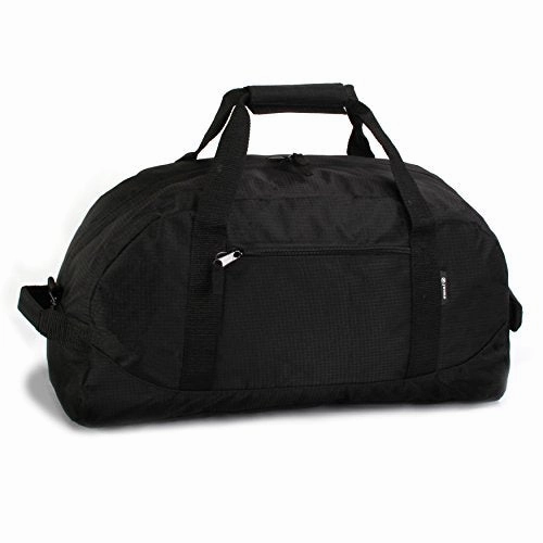 J World New York Lawrence 36 Inch Duffel Bag, Black