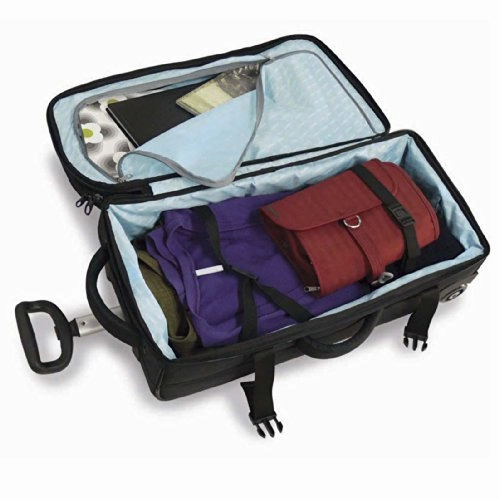 J World New York Vinewood Rolling Duffel, Block Pink, One Size