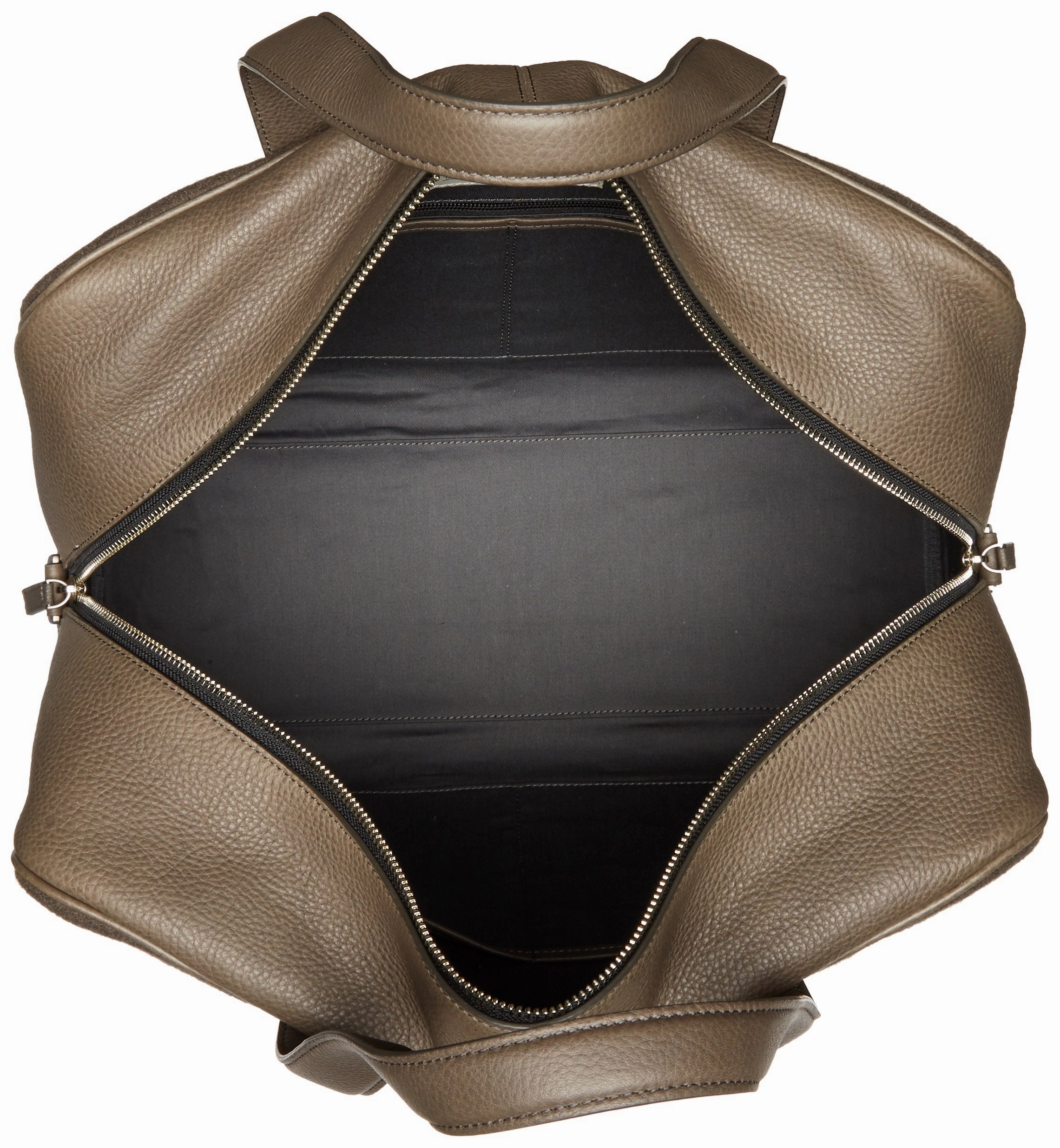 Jack Spade Men's Kahn Wool Leather Overnight Bag