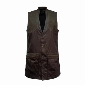 James Purdey Winter Sporting Vest Dark Green henley shirts online