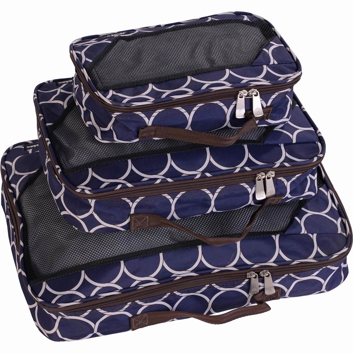 Jenni Chan Aria Park Ave 3Pc Packing Cube Set