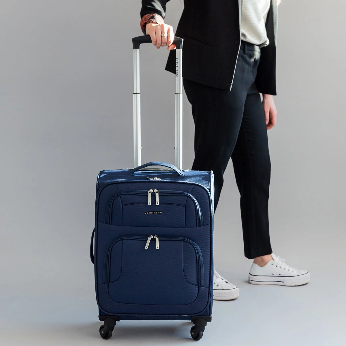 Jetstream 20 Inch Lightweight Spinner Luggage Carry-On Luggage