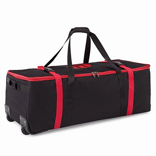 JLF | Airplane Friendly | Standard Checked Luggage | Lightweight Suitcase | 35" - 36" Travel Bag | Sized for 10', 11' Inflatable Stand Up Paddle Board SUP Kit (Wheeled Duffel Bag)