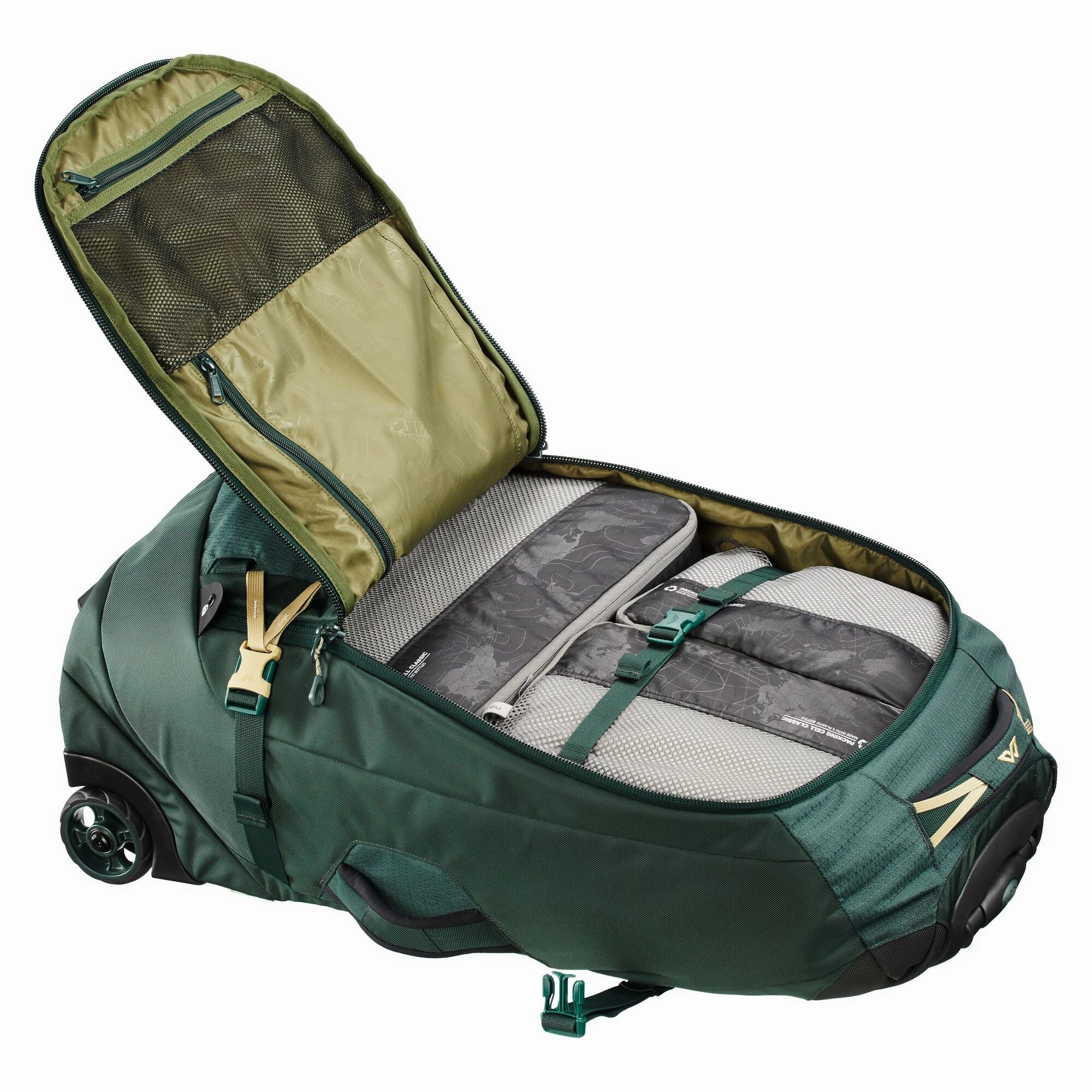 Kathmandu Hybrid Trolley v4 50L 2-Wheel Wheeled Duffel Bags