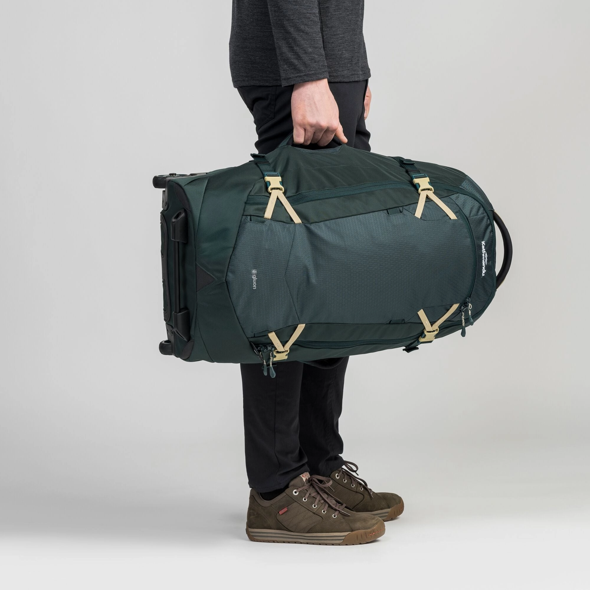 Kathmandu Hybrid Trolley v4 50L 2-Wheel Wheeled Duffel Bags