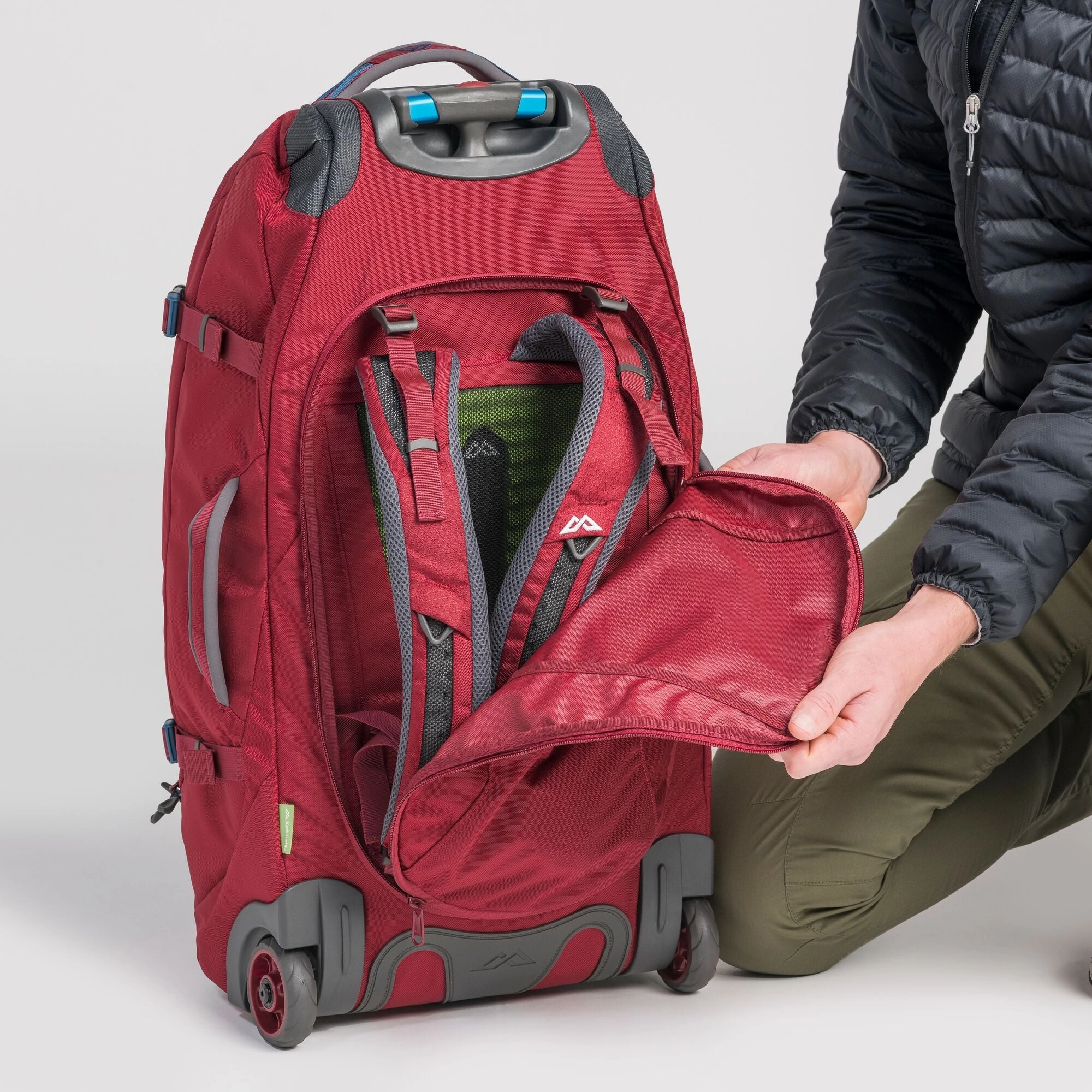 Kathmandu Hybrid Trolley v4 50L 2-Wheel Wheeled Duffel Bags