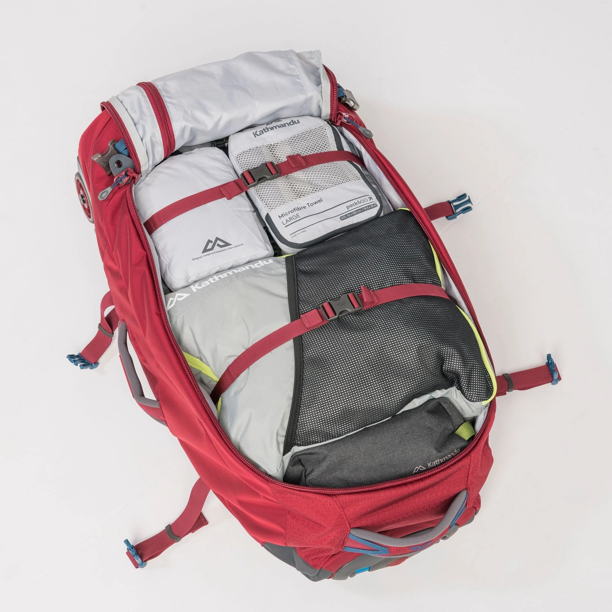 Kathmandu Hybrid Trolley v4 50L 2-Wheel Wheeled Duffel Bags