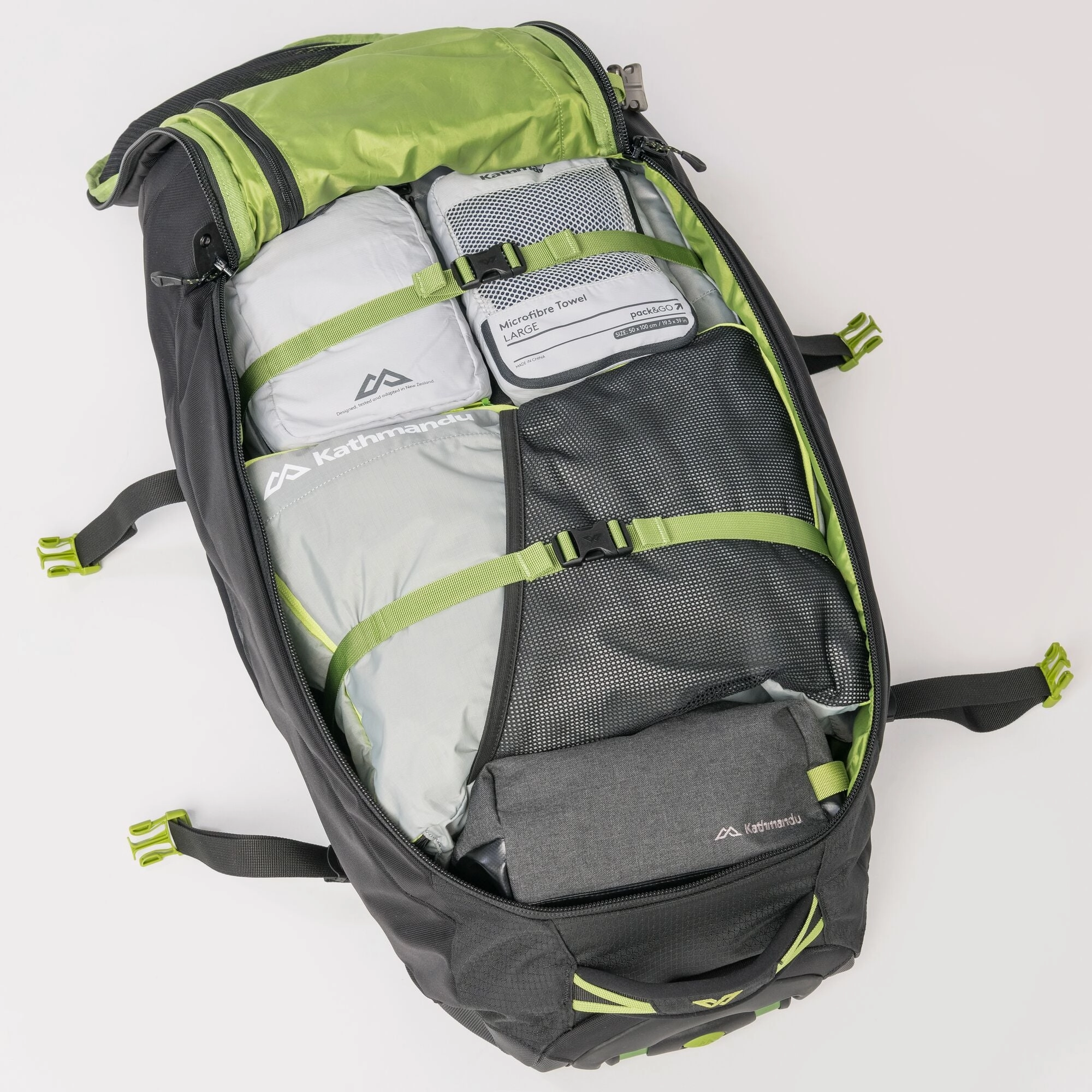 Kathmandu Hybrid Trolley v4 50L 2-Wheel Wheeled Duffel Bags