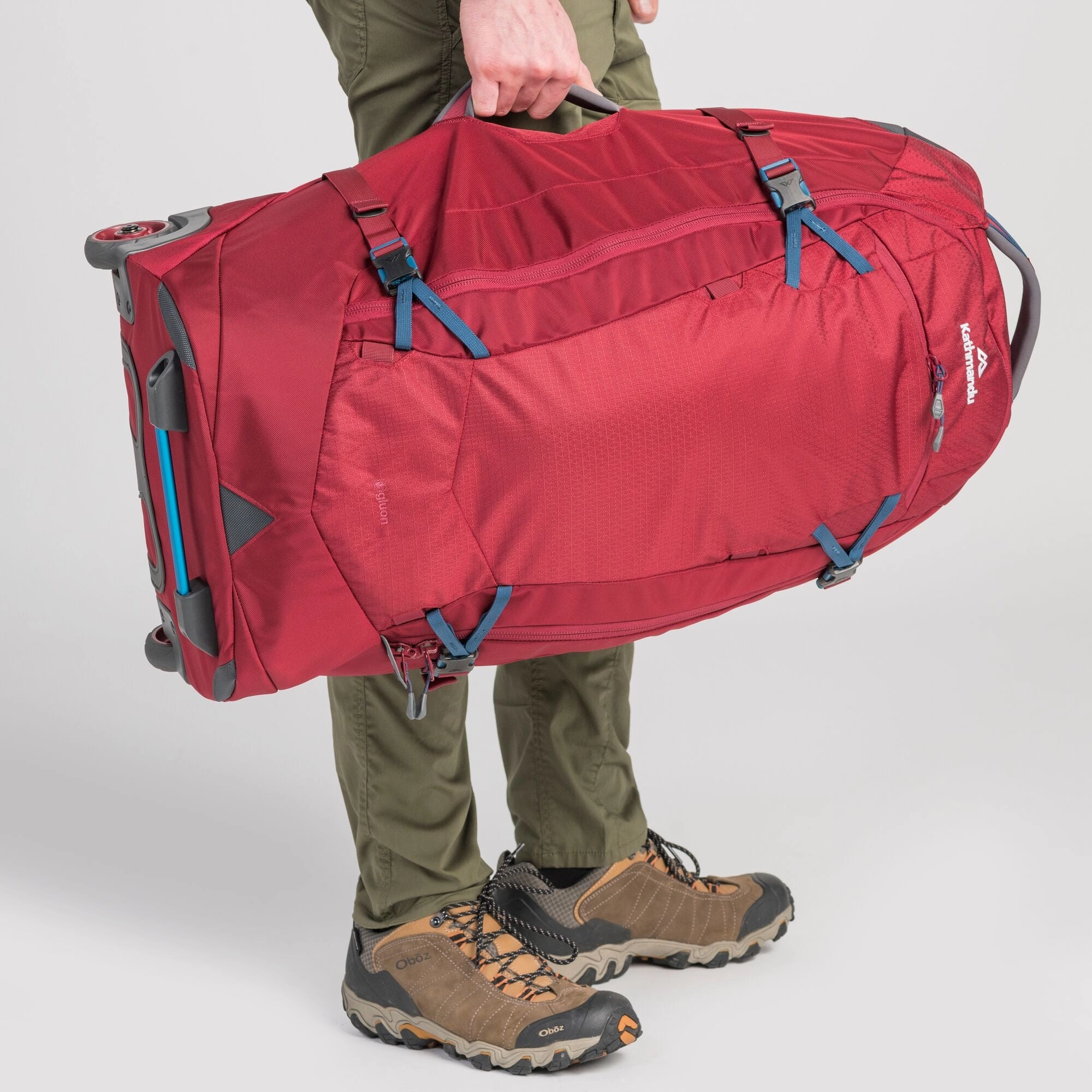 Kathmandu Hybrid Trolley v4 70L 2-Wheel Wheeled Duffel Bags