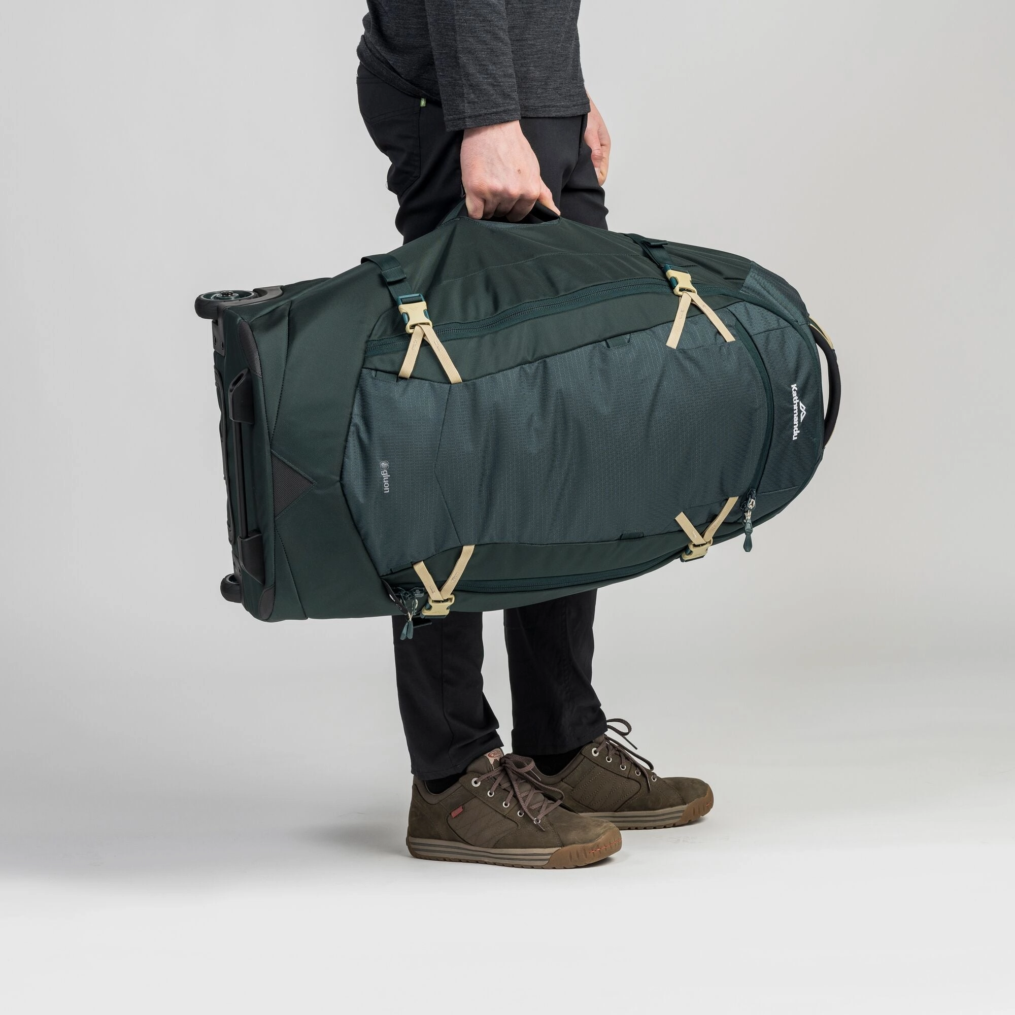 Kathmandu Hybrid Trolley v4 70L 2-Wheel Wheeled Duffel Bags