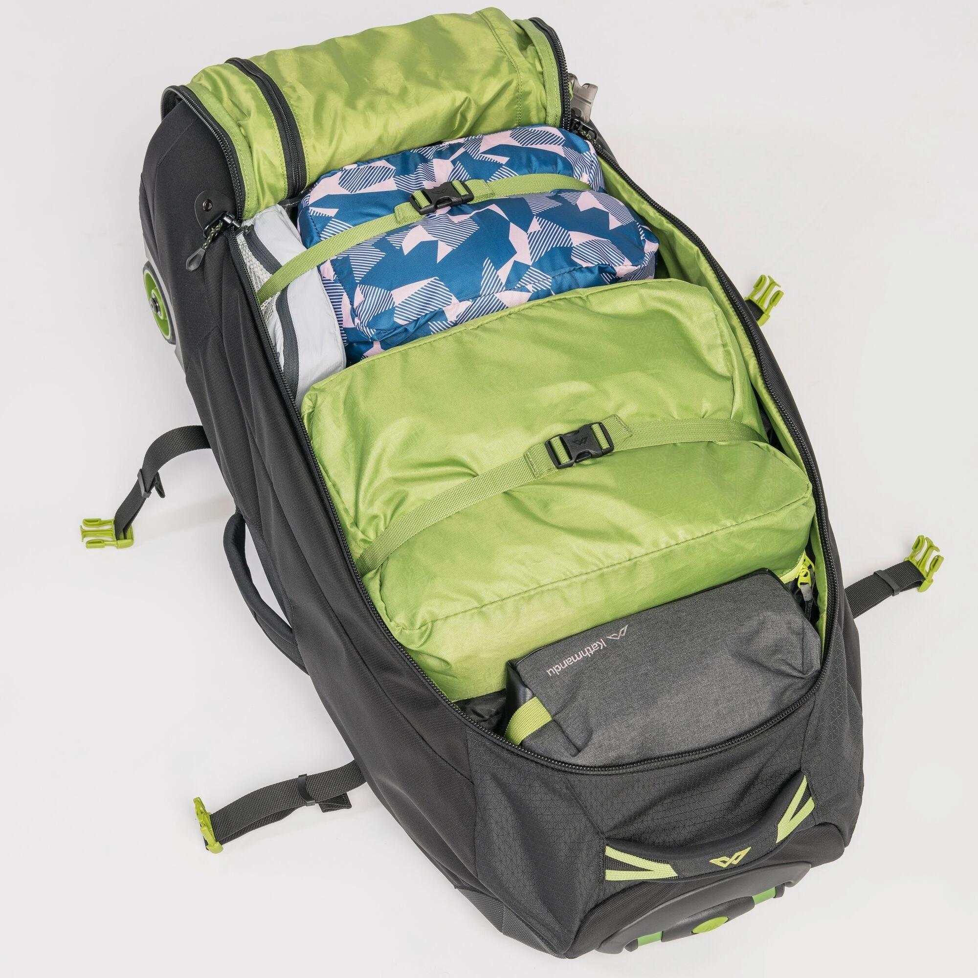 Kathmandu Hybrid Trolley v4 70L 2-Wheel Wheeled Duffel Bags