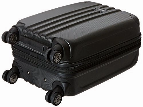 Kenneth Cole Reaction 20 Inch Abs Expandable 8-Wheel Upright Carry-On Reverb, Black, One Size