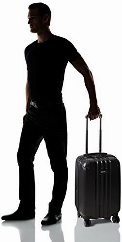 Kenneth Cole Reaction 20 Inch Abs Expandable 8-Wheel Upright Carry-On Reverb, Black, One Size