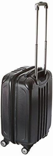 Kenneth Cole Reaction 20 Inch Abs Expandable 8-Wheel Upright Carry-On Reverb, Black, One Size