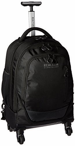 Kenneth Cole Reaction Double Gusset 4-Wheel 17.0?, Black