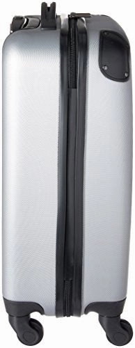 Kenneth Cole Reaction Gramercy 20" Embossed Pap (Abs And Pc Blend) 4-Wheel Upright, Light Silver