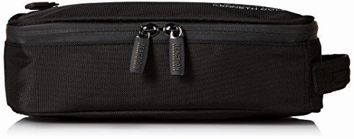 Kenneth Cole Reaction Men'S Compact Nylon Travel Kit, Black, 100