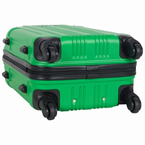 Kenneth Cole Reaction Out Of Bounds 2-Piece Hardside 4-wheel Spinner Luggage Set: 20" Carry-On & 28" Checked Suitcase, Kelly Green
