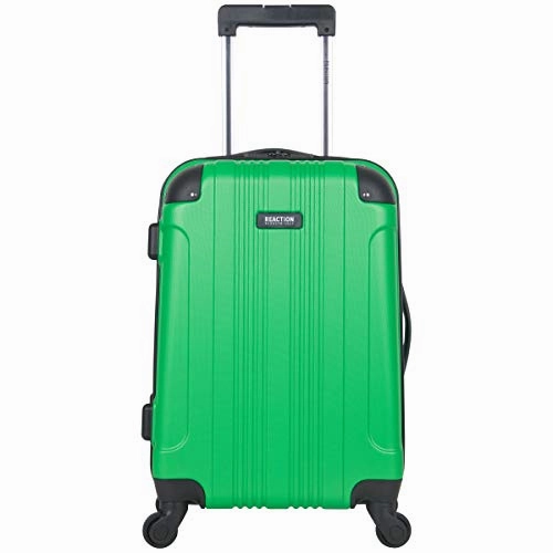Kenneth Cole Reaction Out Of Bounds 2-Piece Hardside 4-wheel Spinner Luggage Set: 20" Carry-On & 28" Checked Suitcase, Kelly Green