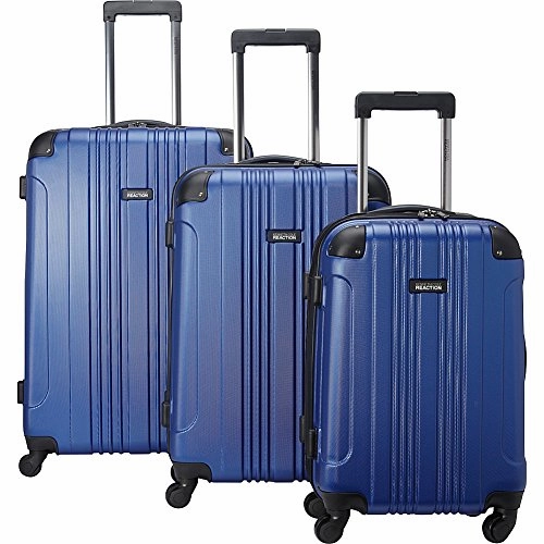Kenneth Cole Reaction Out Of Bounds Luggage 4-Wheel Abs 3-Piece Nested Set: 20" Carry-On, 24" 28"