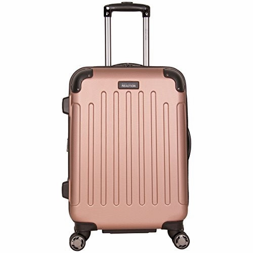 Kenneth Cole Reaction Renegade 20" Hardside Expandable 8-Wheel Spinner Carry-on Luggage, Rose Gold