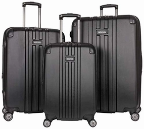 Kenneth Cole Reaction Reverb Hardside 8-Wheel 3-Piece Spinner Luggage Set: 20" Carry-on, 24",