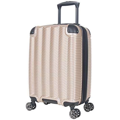 Kenneth Cole Reaction Wave Rush 20" Lightweight Hardside PET 8-Wheel Spinner Expandable Carry-On
