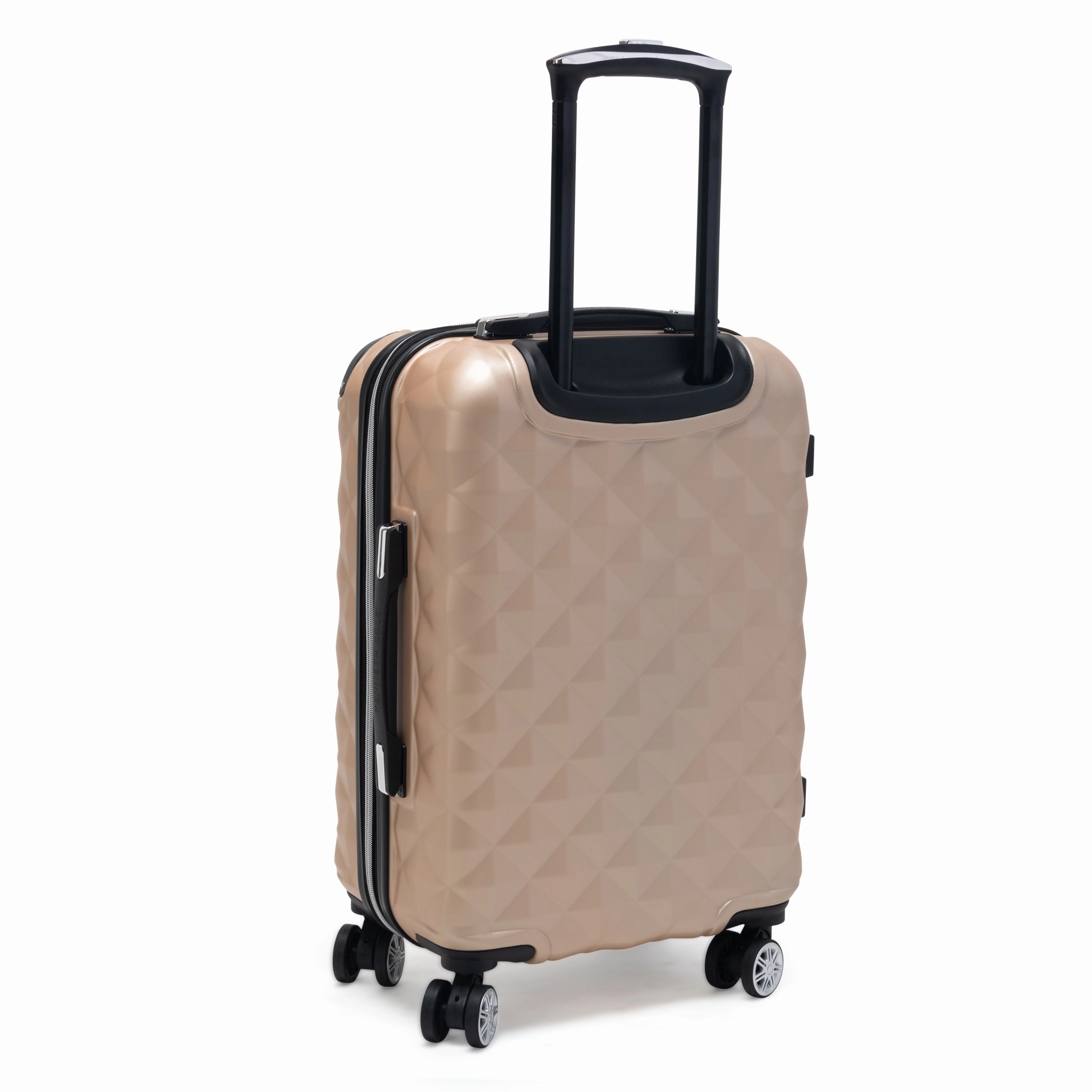 Kenneth Cole Reaction Women's Diamond Tower Hardside 8-Wheel Spinner Expandable 20'' Carry-On Luggage