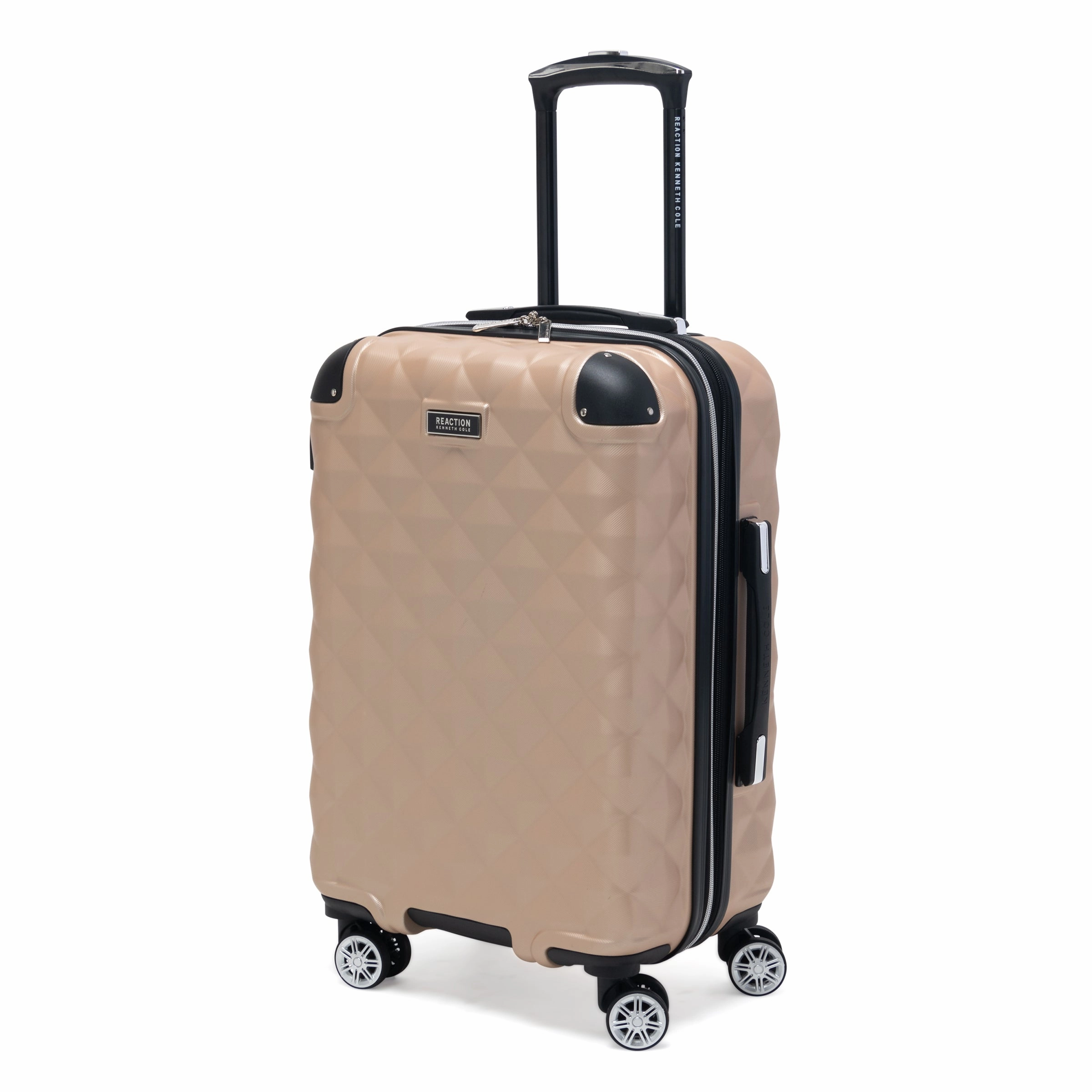 Kenneth Cole Reaction Women's Diamond Tower Hardside 8-Wheel Spinner Expandable 20'' Carry-On Luggage
