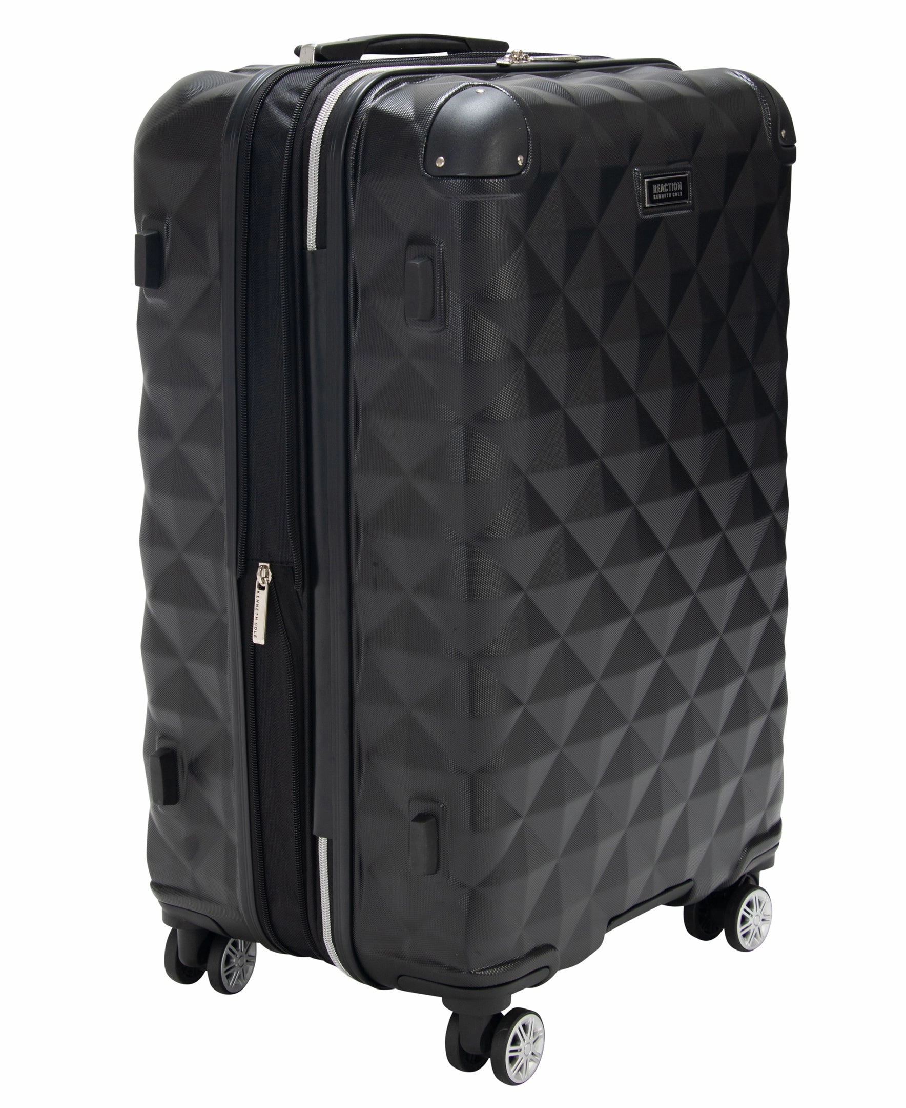 Kenneth Cole Reaction Women's Diamond Tower Hardside 8-Wheel Spinner Expandable 20'' Carry-On Luggage