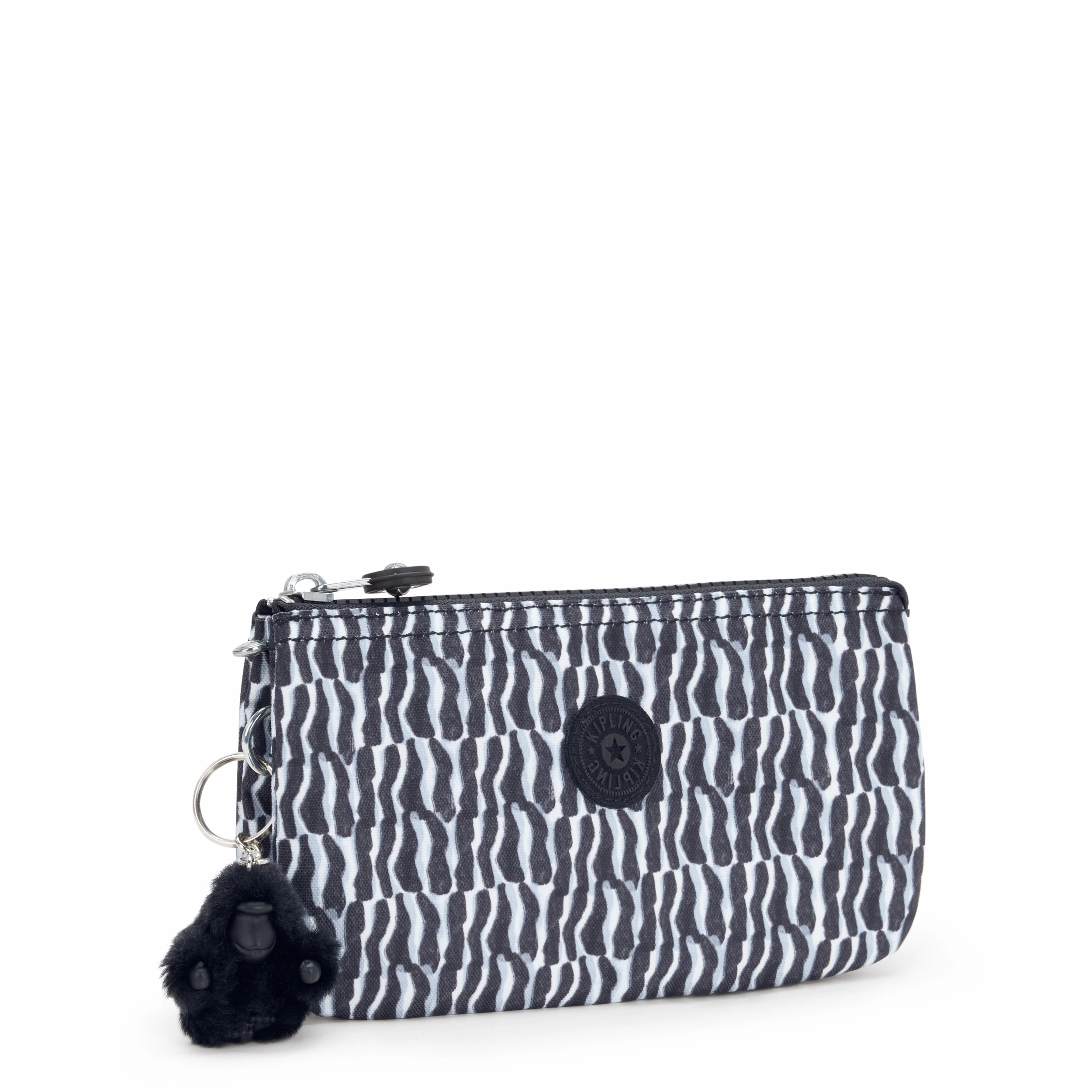 Kipling Creativity Large Printed Pouch - Holiday Waves