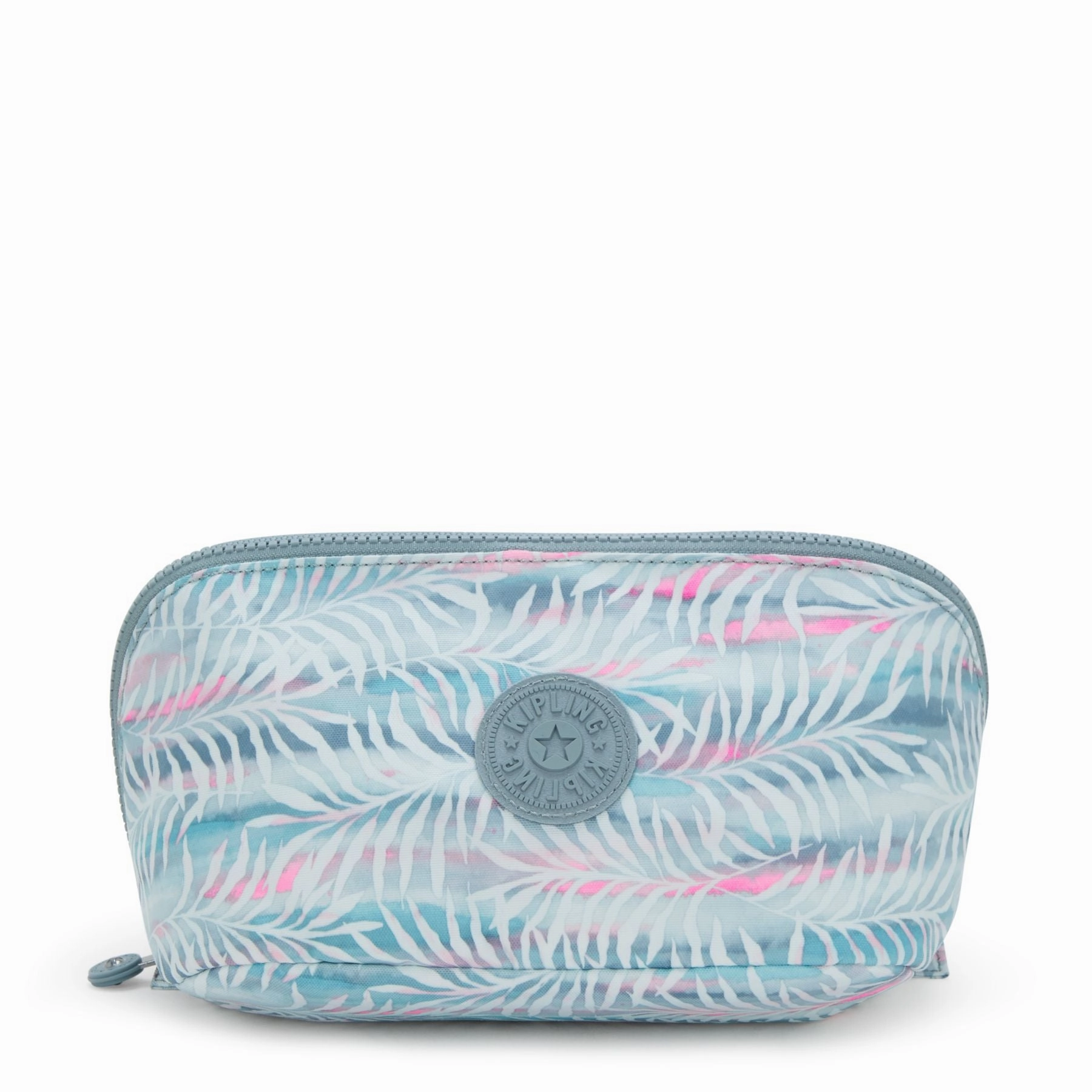 Kipling Mirko Medium Printed Toiletry Bag - Palmtree Leaves