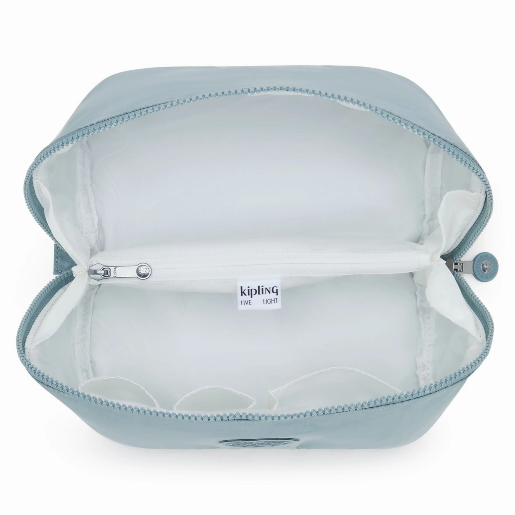 Kipling Mirko Medium Toiletry Bag - Relaxed Grey
